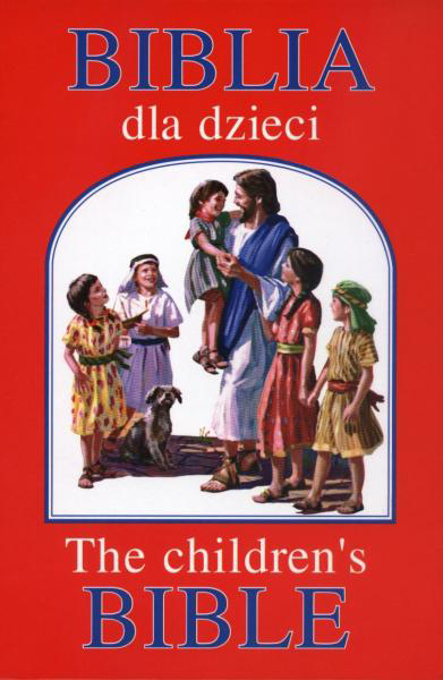Obrazek Biblia dla dzieci. The children's bible (czerwona)