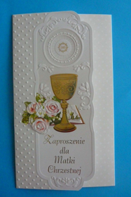 Picture of Zaproszenie dla Matki Chrzestnej 7