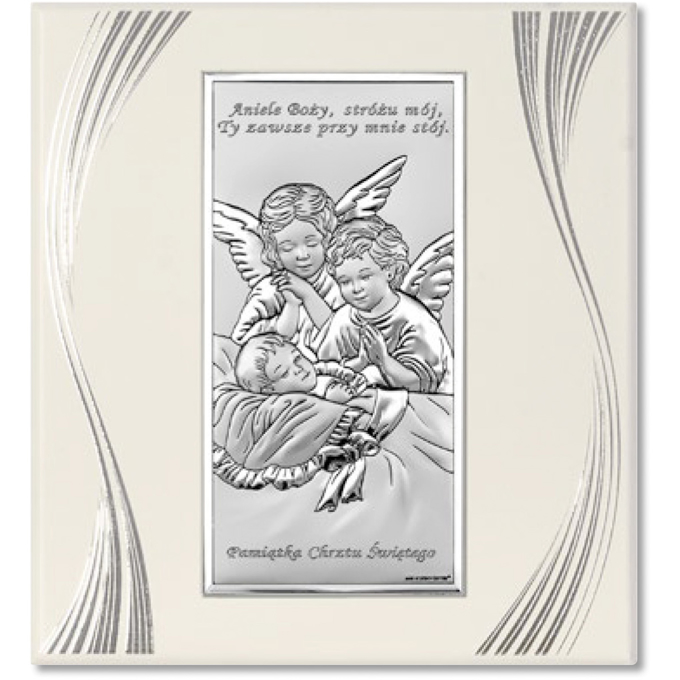 Obrazek Anioły (ramka kremowa)