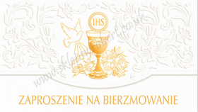 Obrazek Zaproszenie na bierzmowanie 03