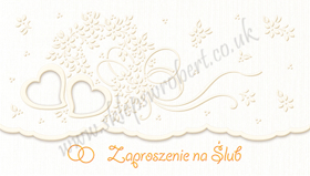 Obrazek Zaproszenie na ślub 08